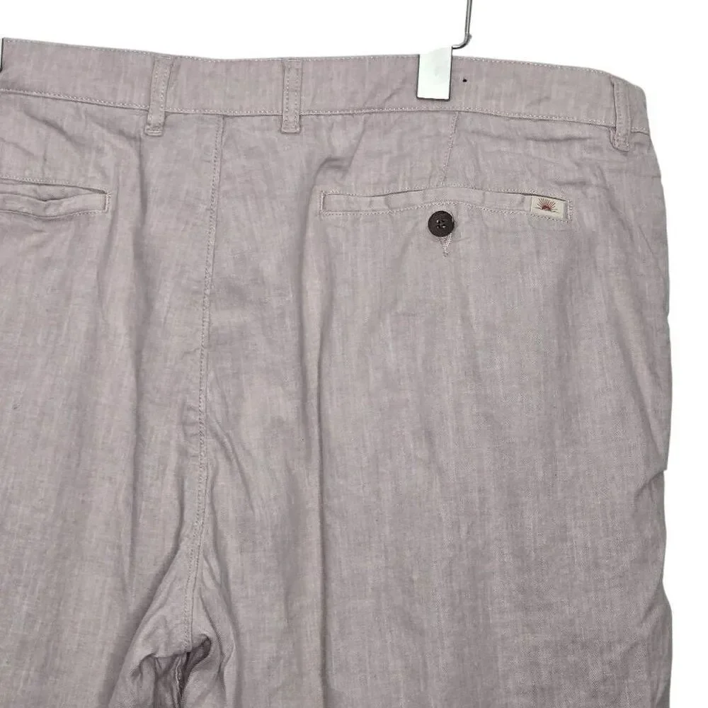 Faherty Shorts Linen Cotton Size 40 Men's Shorts Beach Casual